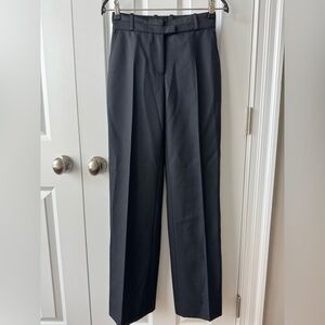 The Kooples Wool Blend Black Straight Leg Pants, Size 32